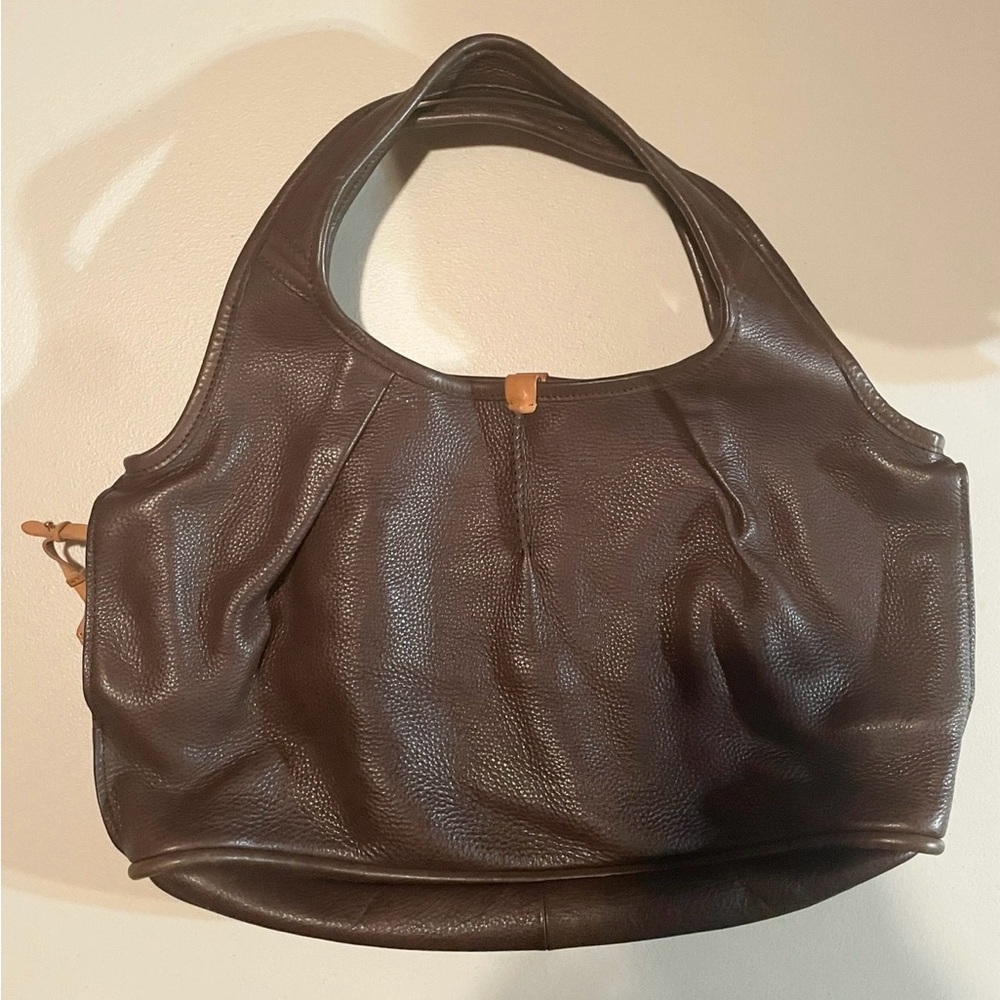 UGG Brown Leather Hobo Bag